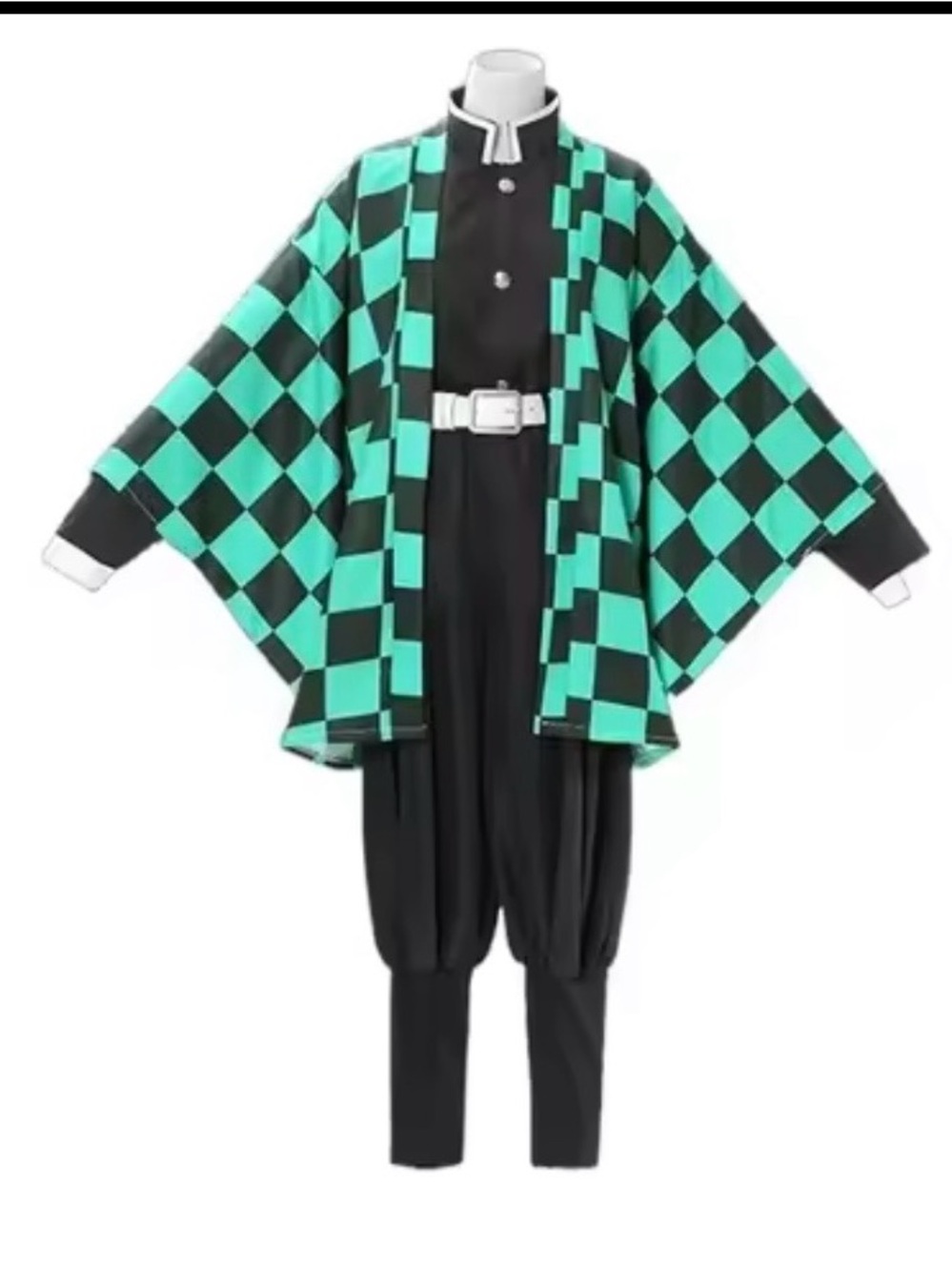 Tanjiro Anime kids Cosplay costume. 9-10Y